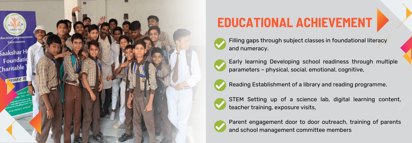 Saakshar Hum Foundation Charitable Trust